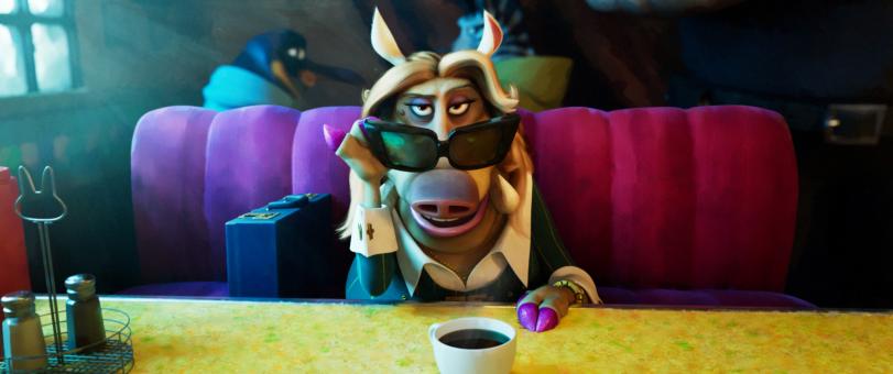 Florence in Sony Pictures' G.O.A.T. – BOCK AUF GROSSE SPRÜNGE. © 2025 CTMG, Inc. All Rights Reserved.