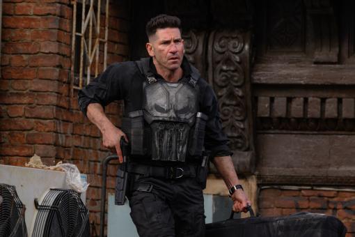 The Punisher (Jon Bernthal) in Sony Pictures' SPIDER-MAN™: BRAND NEW DAY.  ©2026 CTMG. All Rights Reserved. MARVEL and all related character names: © & ™ 2026 MARVEL.